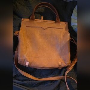 Botkier Tan Leather Crossbody Bag